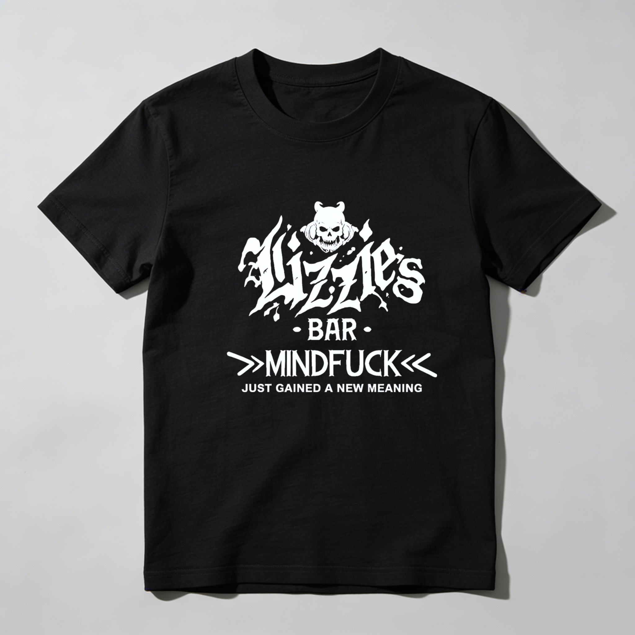 Dorawear™ Lizards Bar Mindfuck Just Gained A New Meaning Pure Cotton Short Sleeve T Shirt-Dorawear