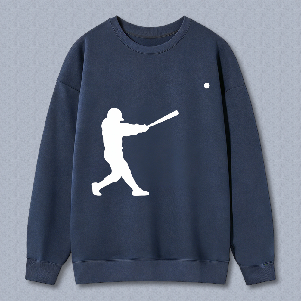 Dorawear™ Baseball Player Silhouette Unisex Classic Sweatshirt