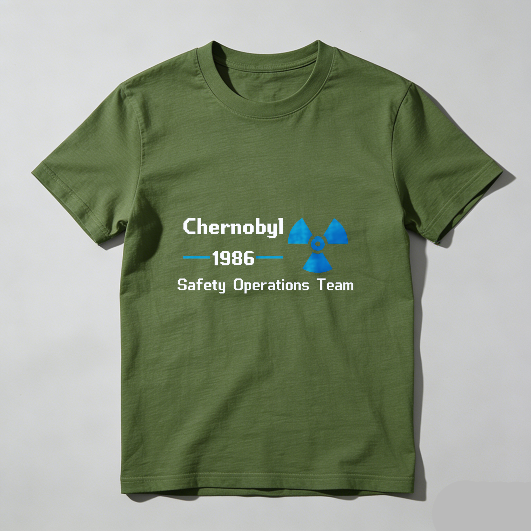 Dorawear Chernobyl 1986 Safety Operations Team Pure Cotton Short Sleeve T Shirt