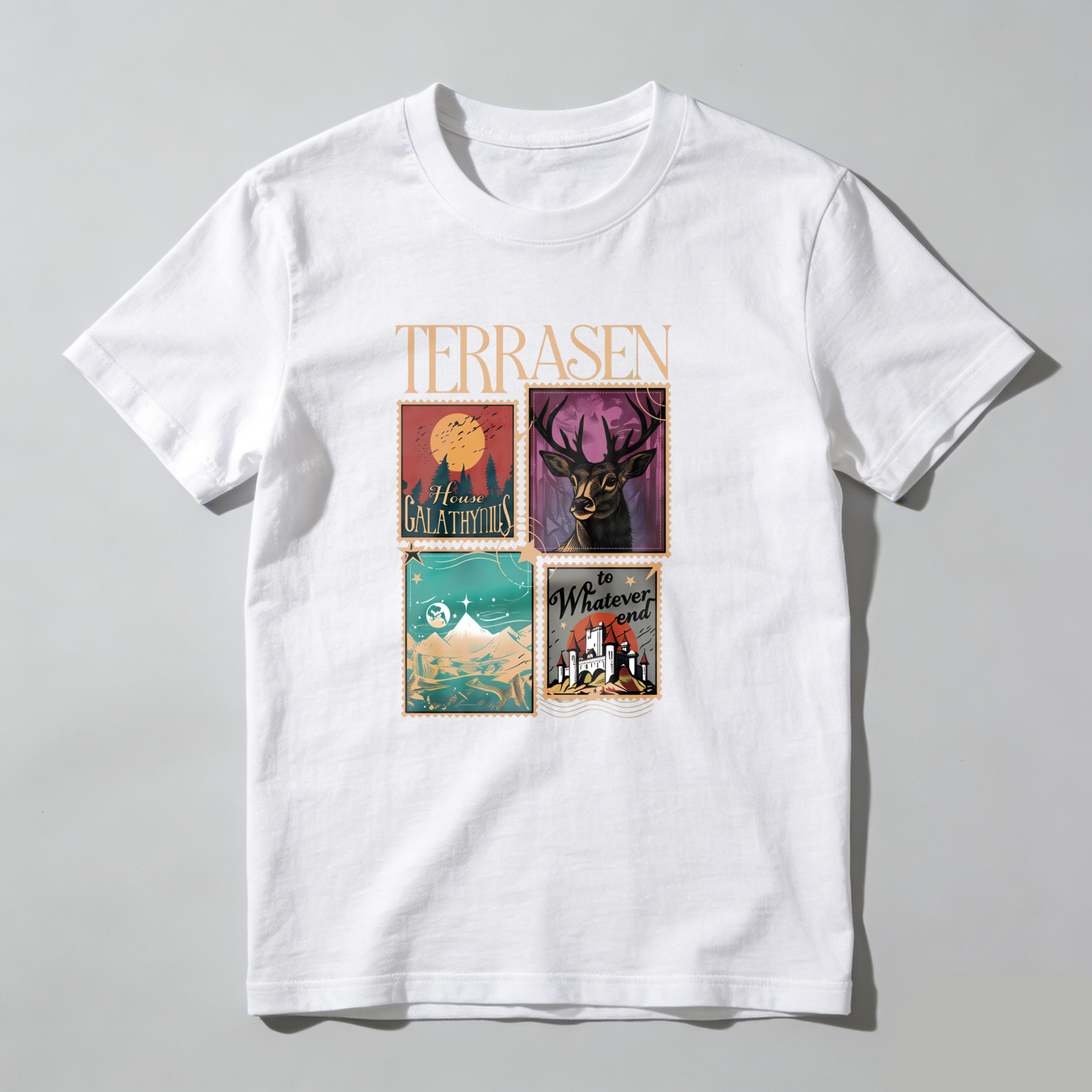 Dorawear™ Terrasen Mountain Glathria Stag Whateverland T Shirt