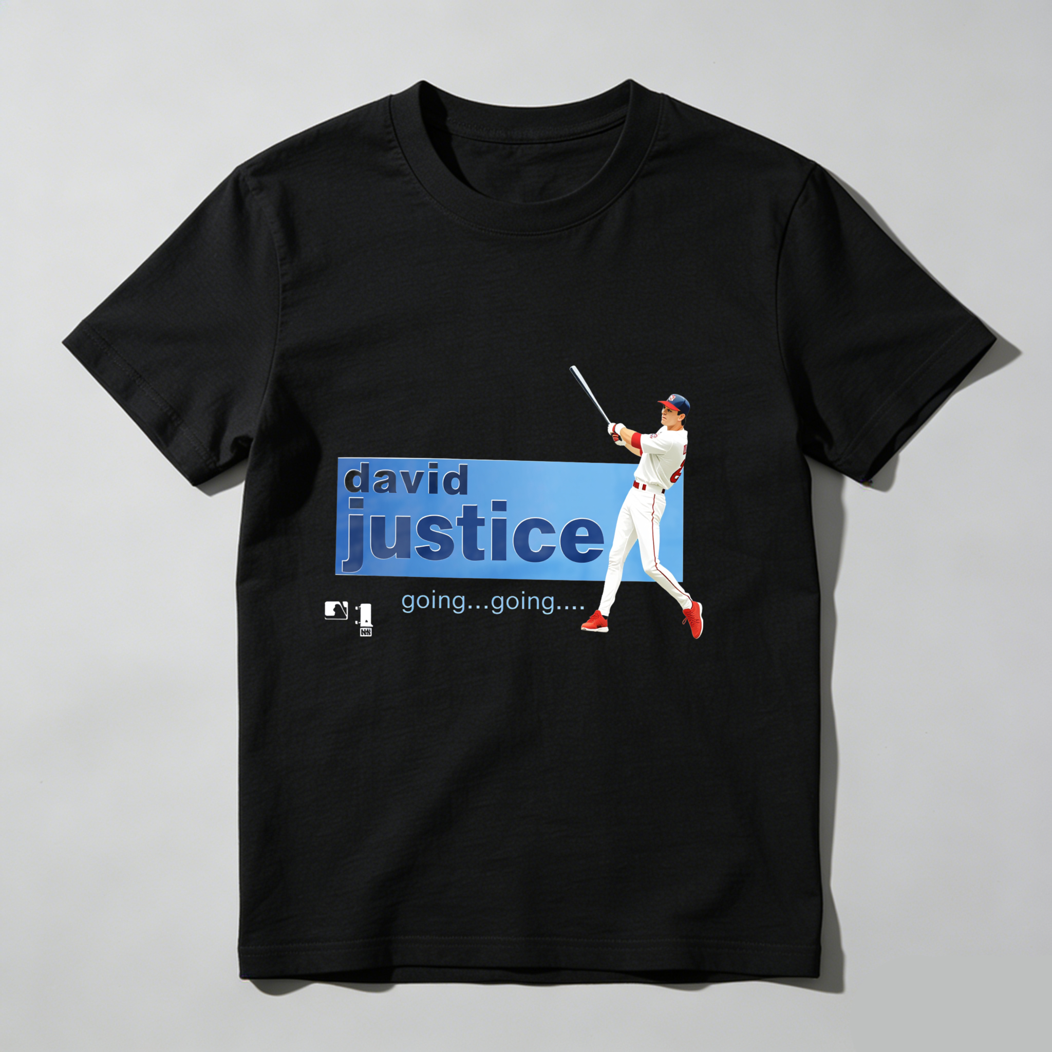 Dorawear™ David Justice Going Going Baseball Player  T Shirt