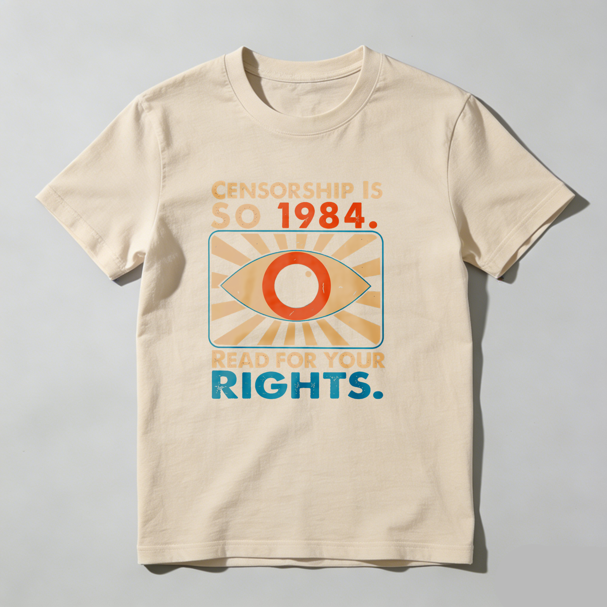 Dorawear™ Censorship Is So 1984 Read For Your Rights T Shirt