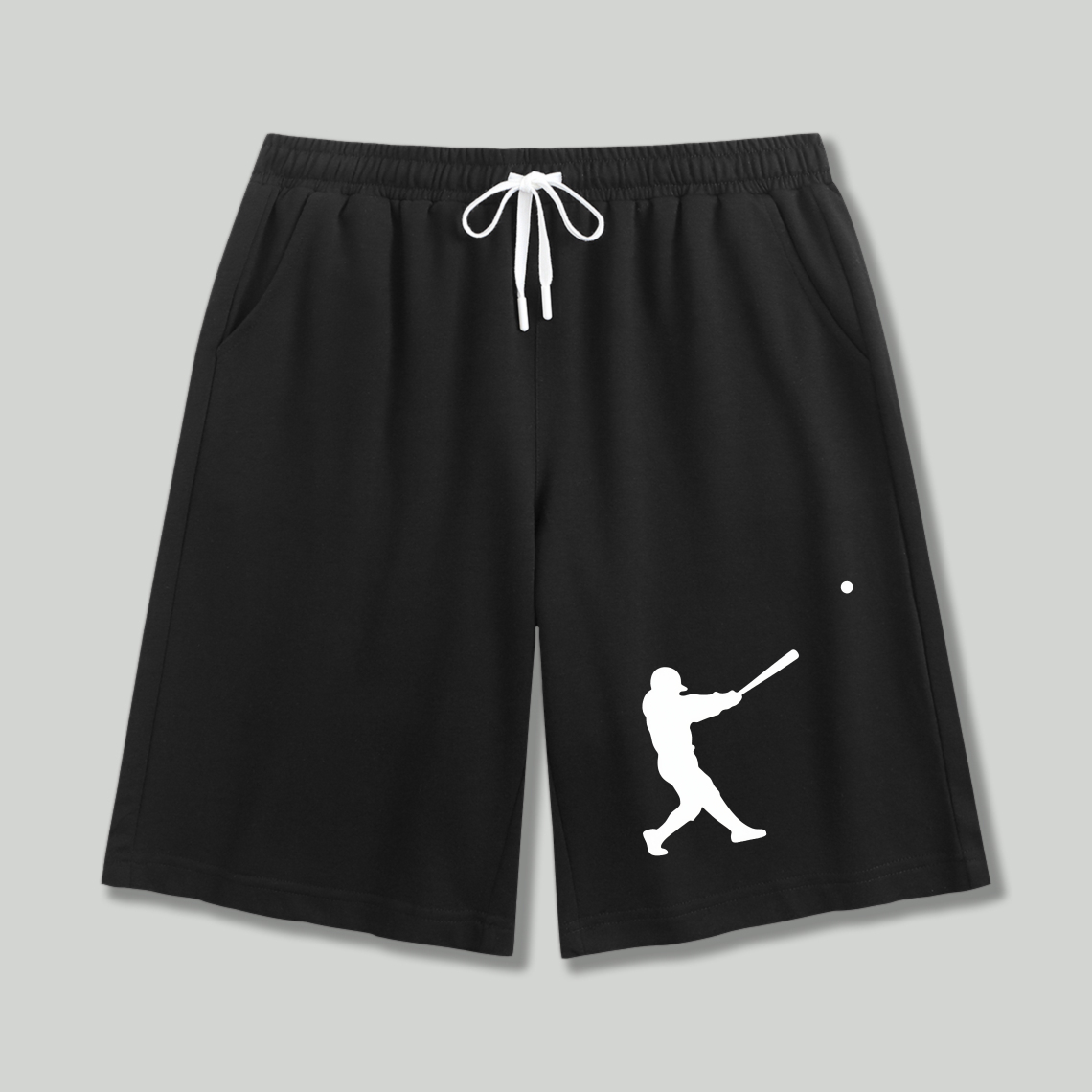 Dorawear™ Baseball Player Silhouette Shorts-Dorawear