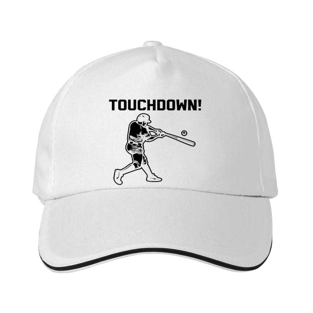 Dorawear™ Baseball Cap Touchdown Baseball Player Graphic For Sports Fans