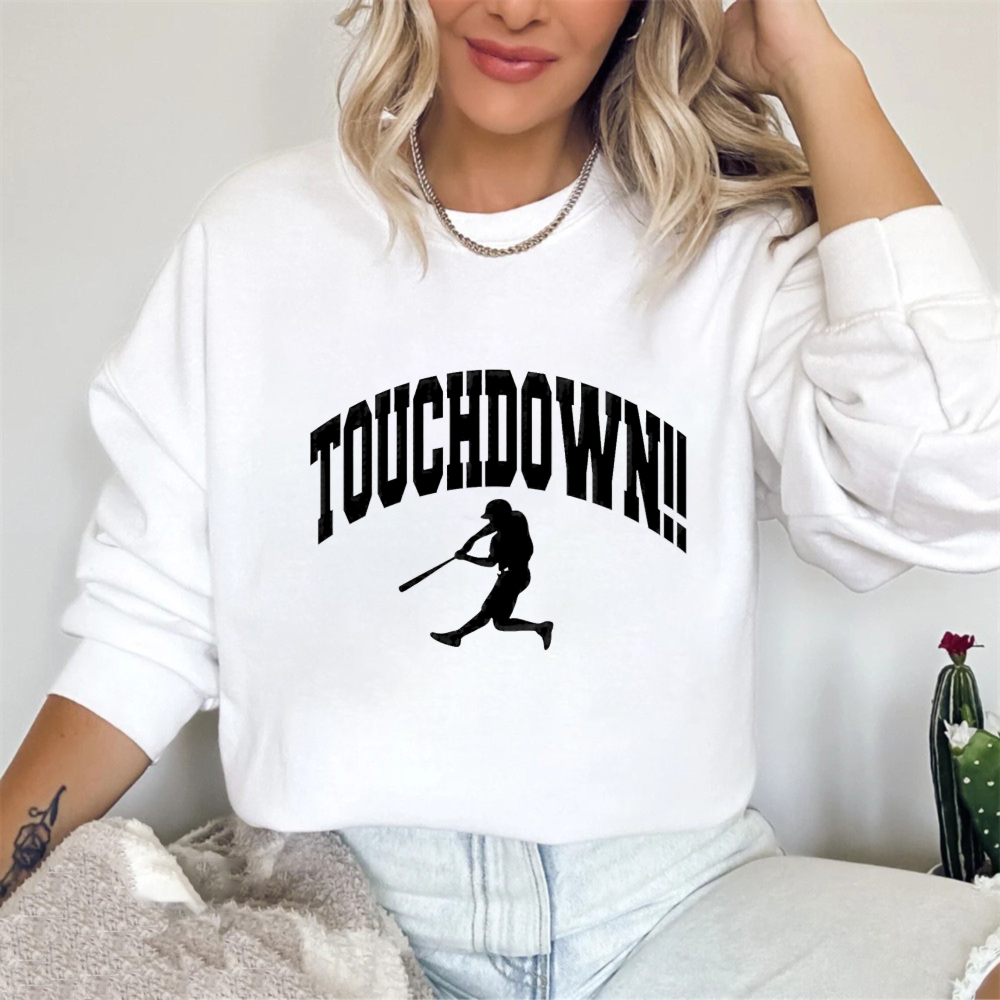 Dorawear™ Touchdown Football Player Silhouette Unisex Classic Sweatshirt
