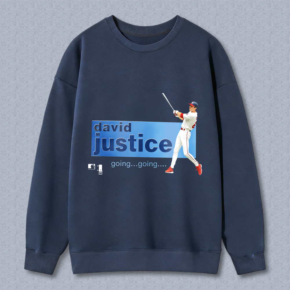Dorawear™ David Justice Baseball Player Going Going Unisex Classic Sweatshirt
