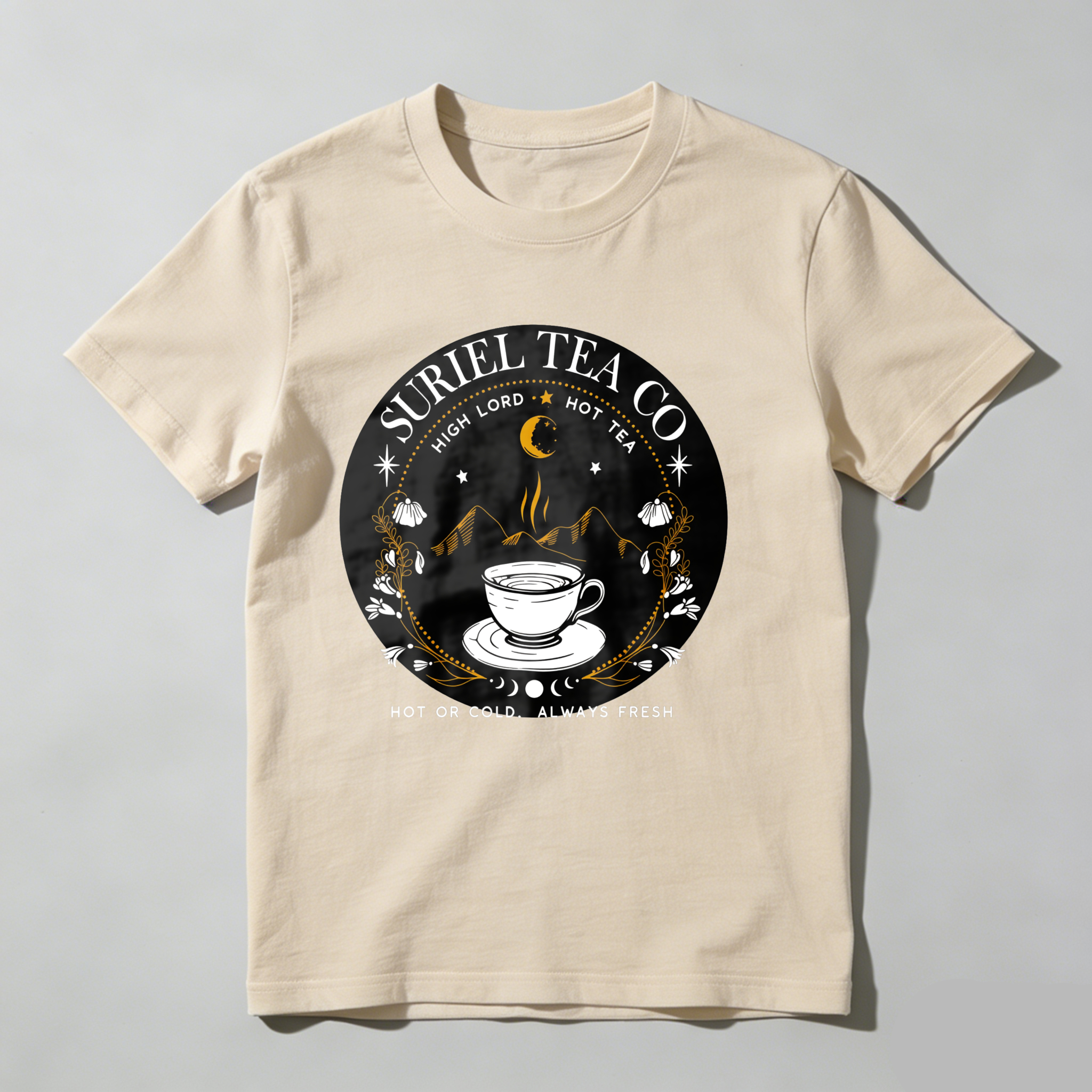 Dorawear Suriel Tea Co High Lord Hot Tea T Shirt