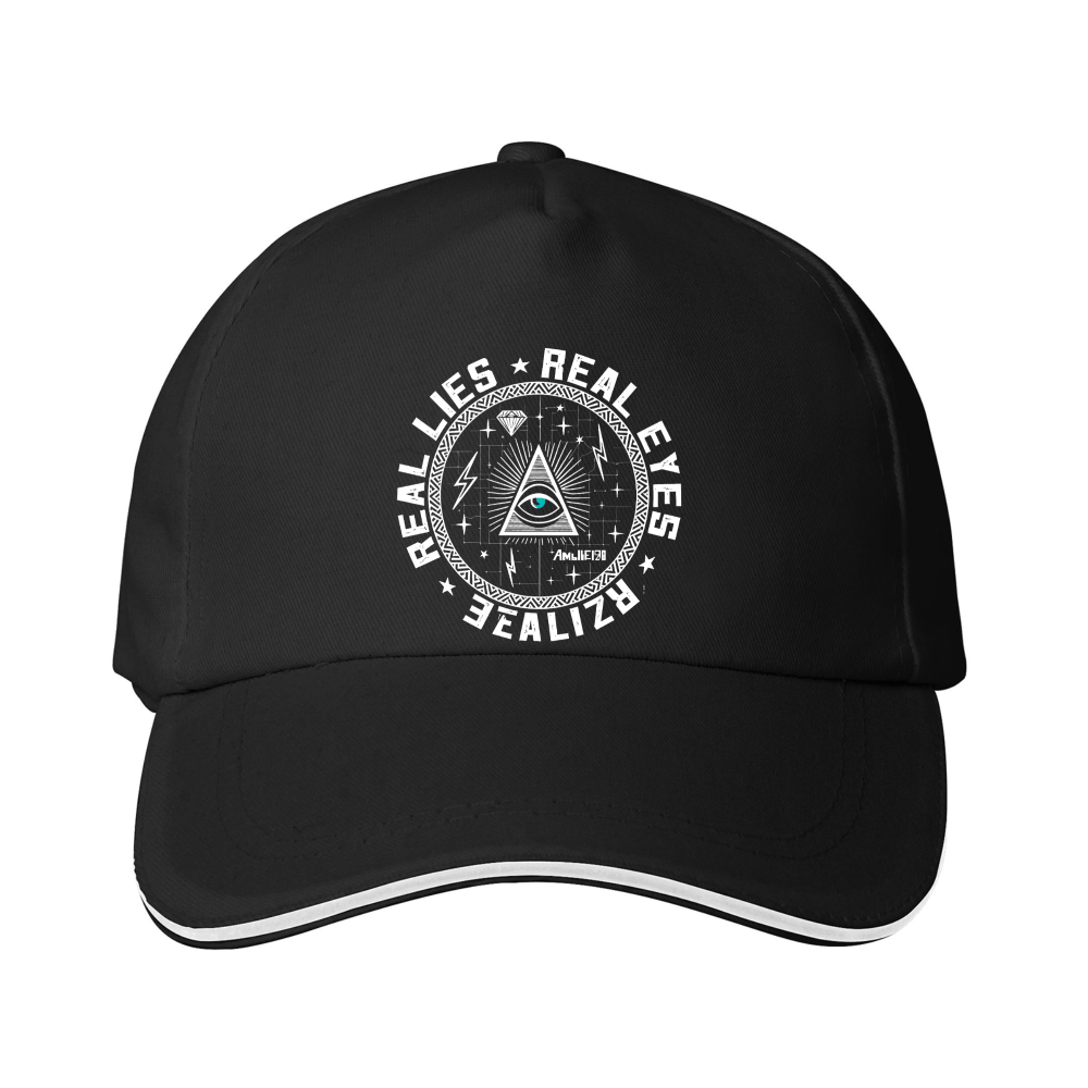 Dorawear™ Statement Graphic Cap – Real Eyes Realize Real Lies