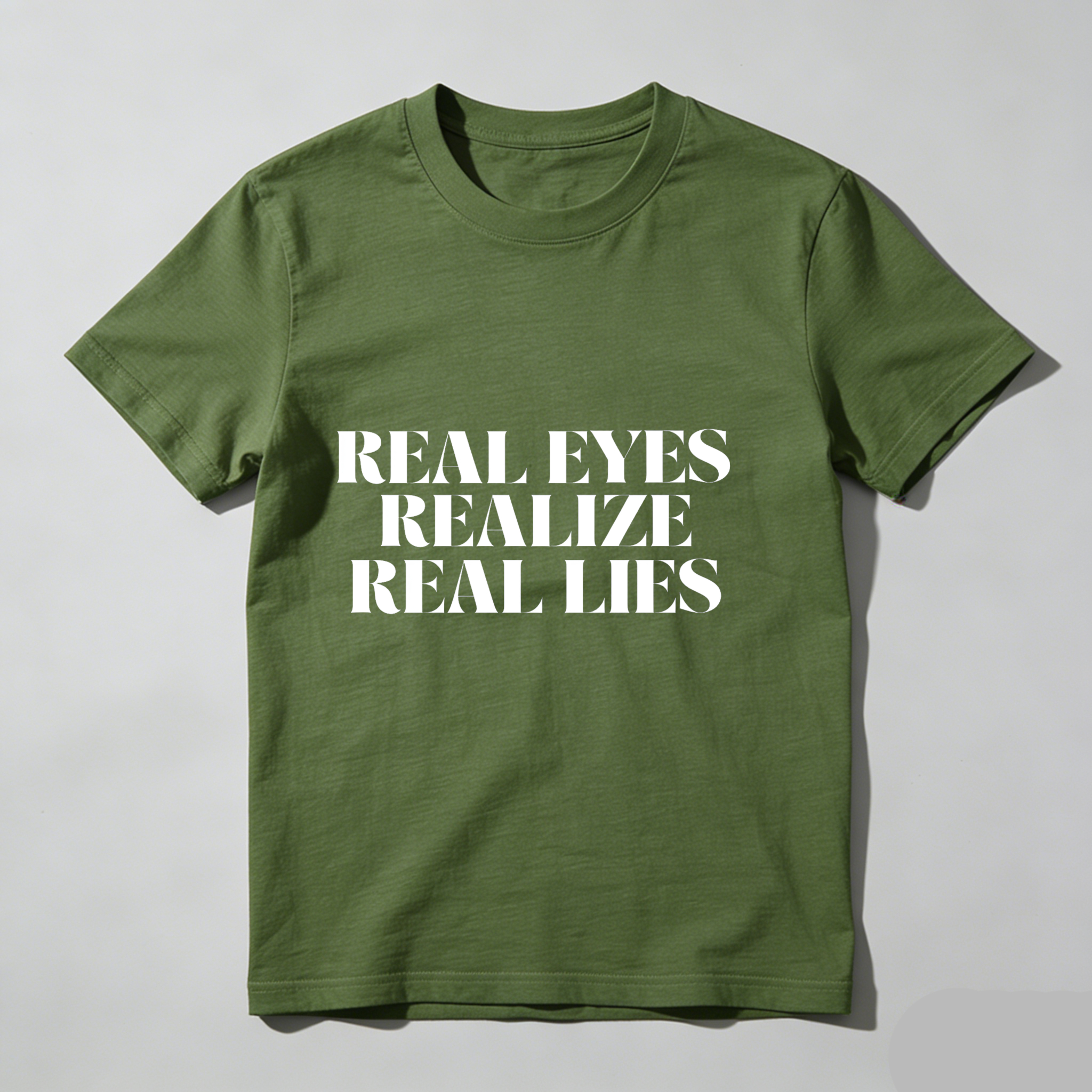 Dorawear™Real Eyes Realize Real Lies  T Shirt