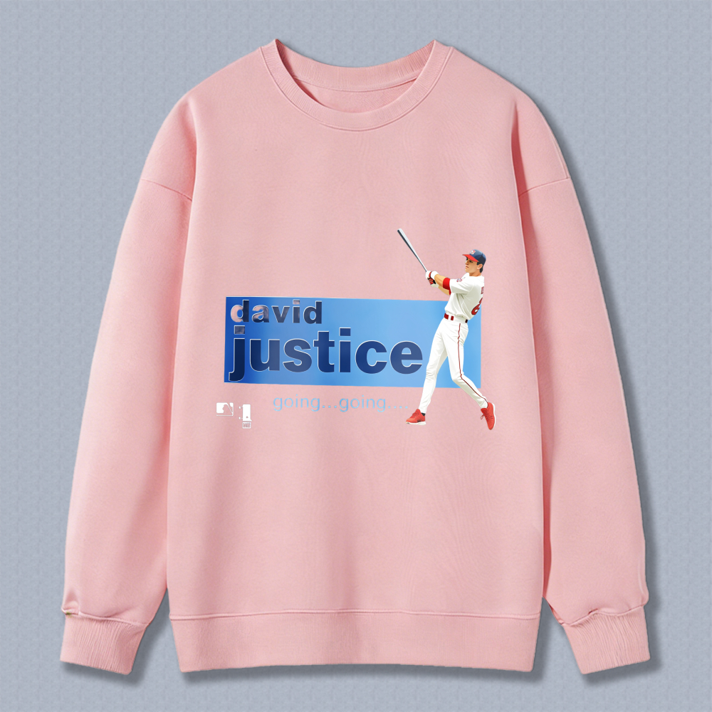 Dorawear™ David Justice Baseball Player Going Going Unisex Classic Sweatshirt