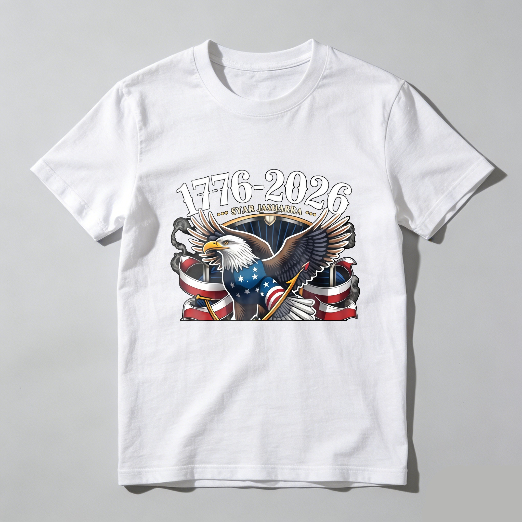 Dorawear™  Eagle Flag Stars Stripes America 1776 2026 T Shirt