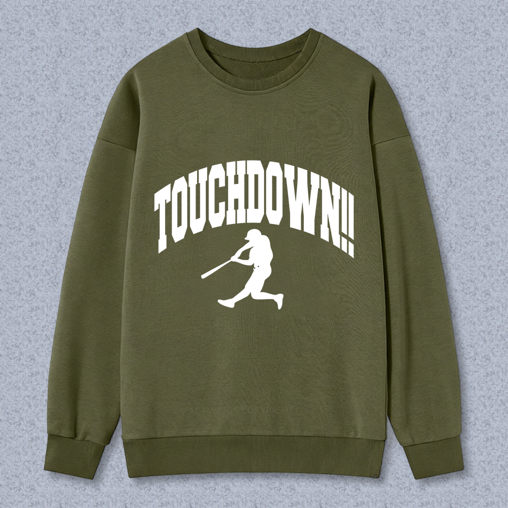 Dorawear™ Touchdown Football Player Silhouette Unisex Classic Sweatshirt
