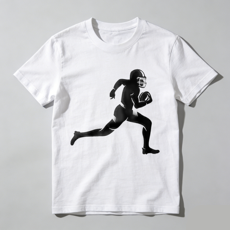 Dorawear™ Football Player Running With Ball T Shirt