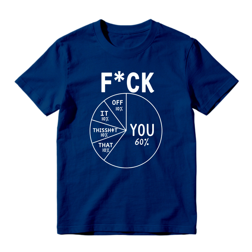 Funny Pie Chart Humor Graphic Unisex Classic T-shirt