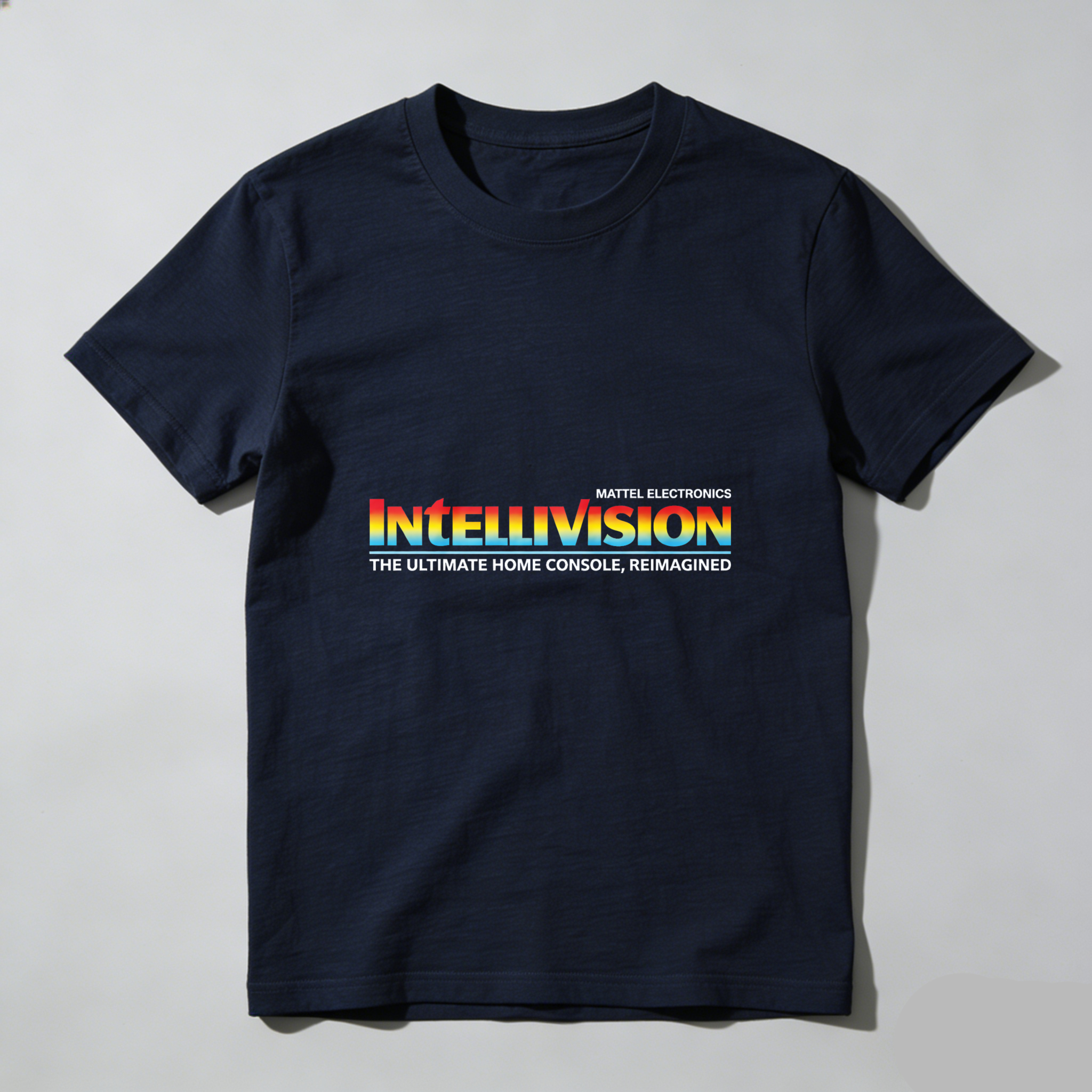 Dorawear™ Intellivision Mattel Electronics Ultimate Home Console Reimagined Pure Cotton Short Sleeve T Shirt-Dorawear