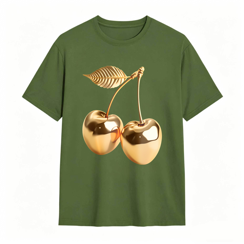 Dorawear™ Golden Cherries With Leaf Unisex Classic T-shirt