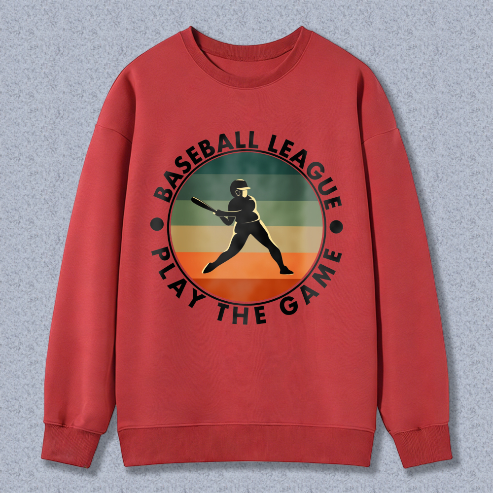 Dorawear™ Baseball League Play The Game Unisex Classic Sweatshirt