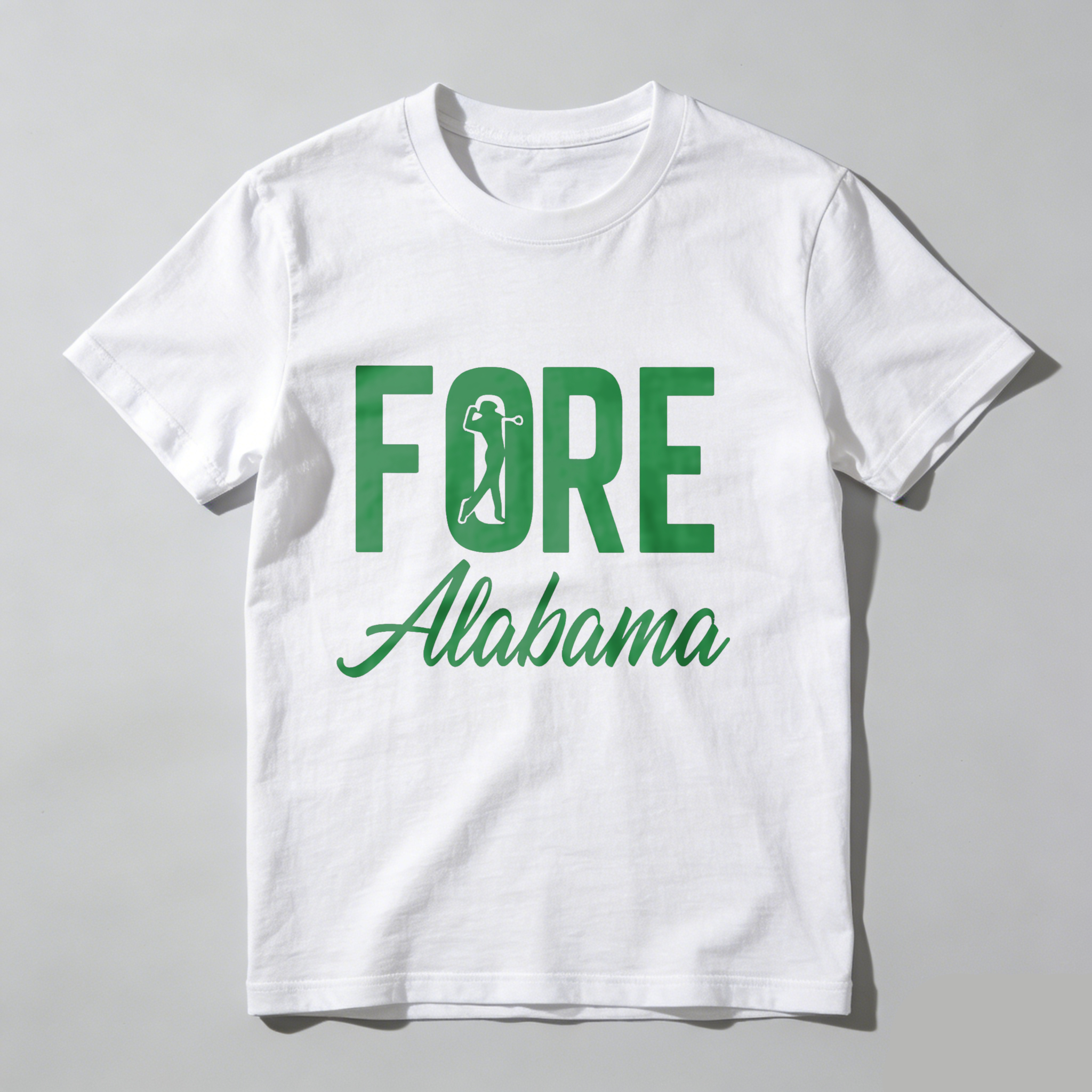 Dorawear™Fore Alabama Golf Design T Shirt