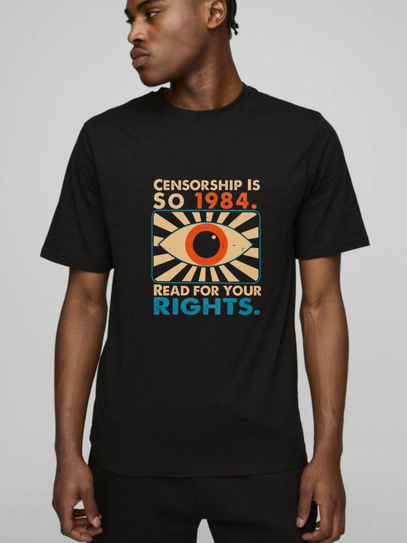Dorawear™ Censorship Is So 1984 Read For Your Rights T Shirt