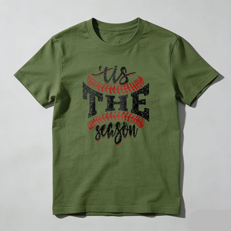 Dorawear™  Tis The Season Baseball T Shirt  100% cotton