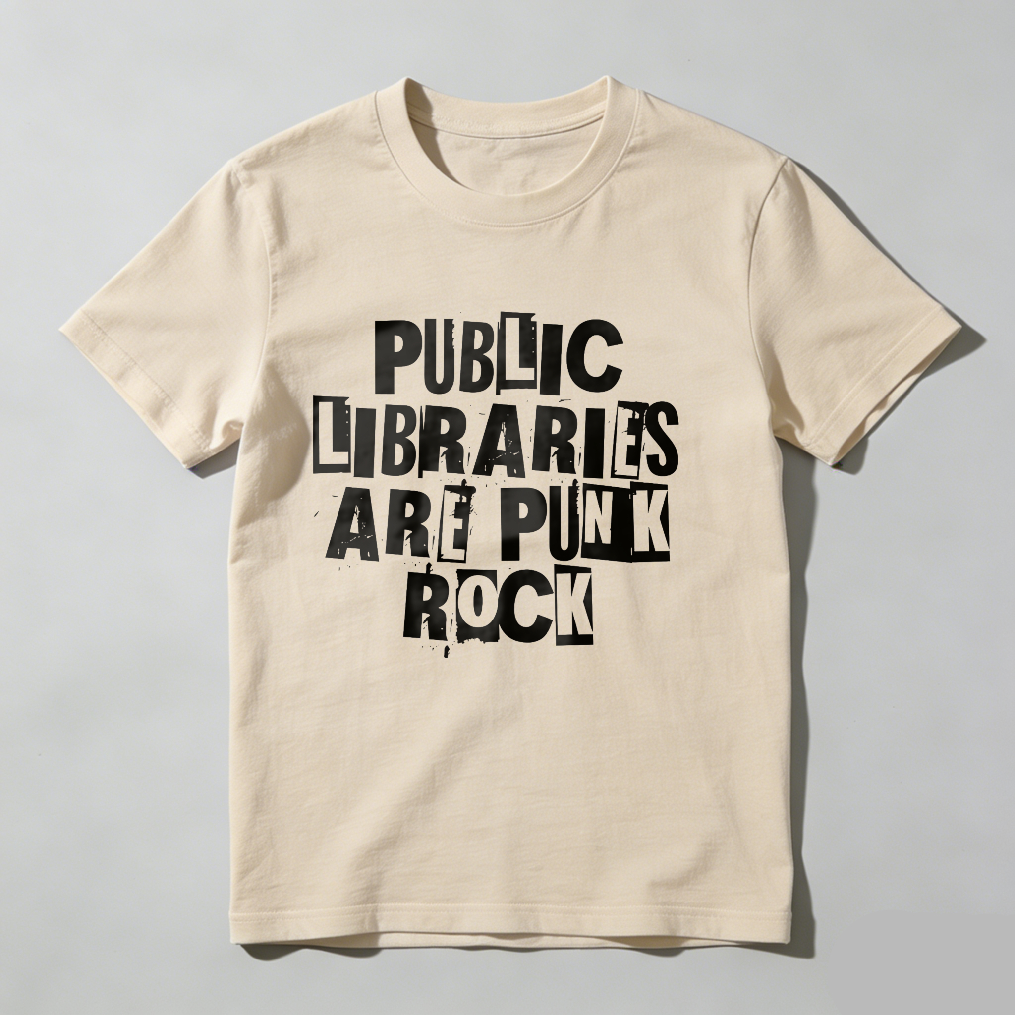 Dorawear™ Public Libraries Are Punk Rock T Shirt