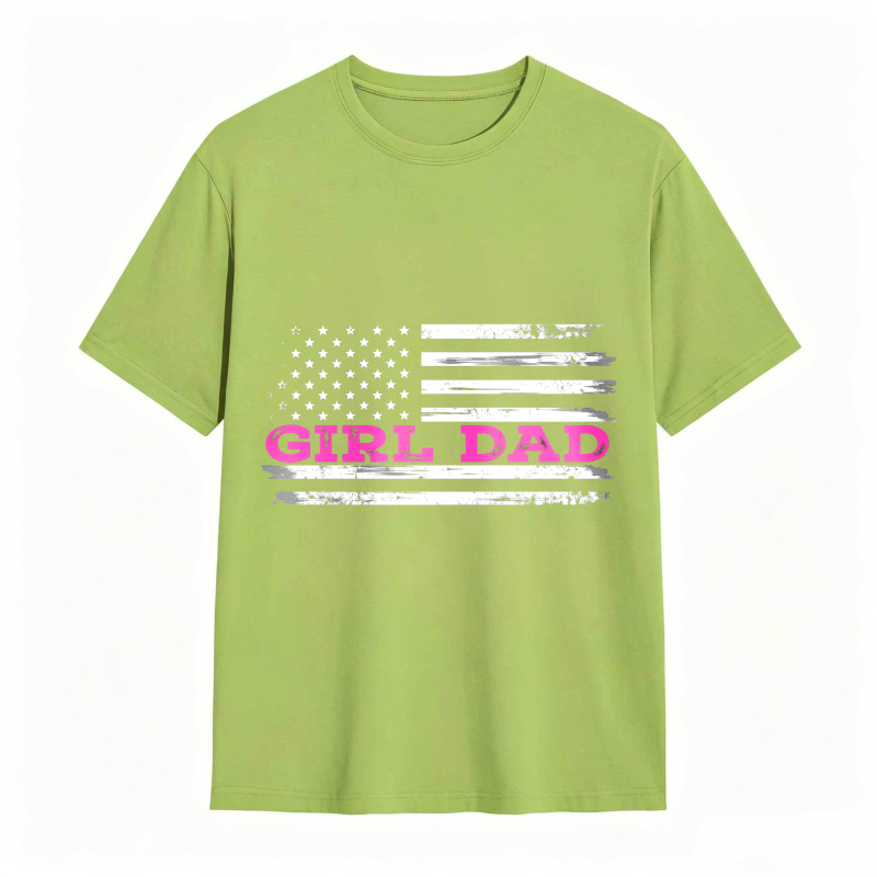 Dorawear™ American Flag Girl Dad Unisex Classic T-shirt