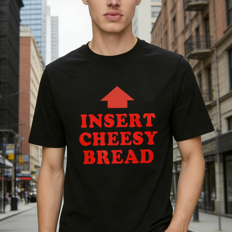 Dorawear™ Insert Cheesy Bread Arrow Design Unisex Classic T-shirt