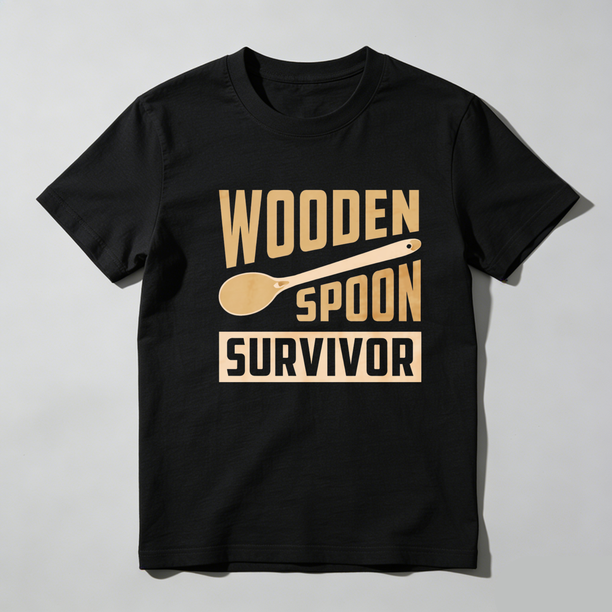 Dorawear™ Wooden Spoon Survivor Pure Cotton Short Sleeve T Shirt-Dorawear
