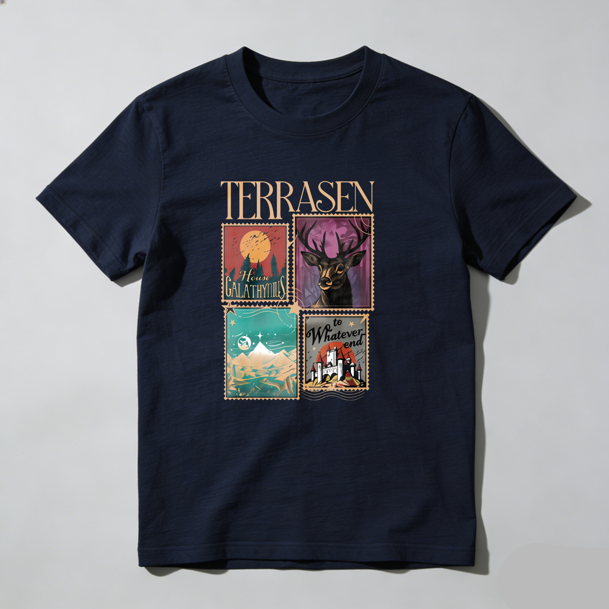 Dorawear™ Terrasen Mountain Glathria Stag Whateverland T Shirt