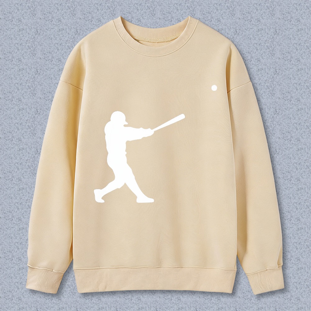 Dorawear™ Baseball Player Silhouette Unisex Classic Sweatshirt
