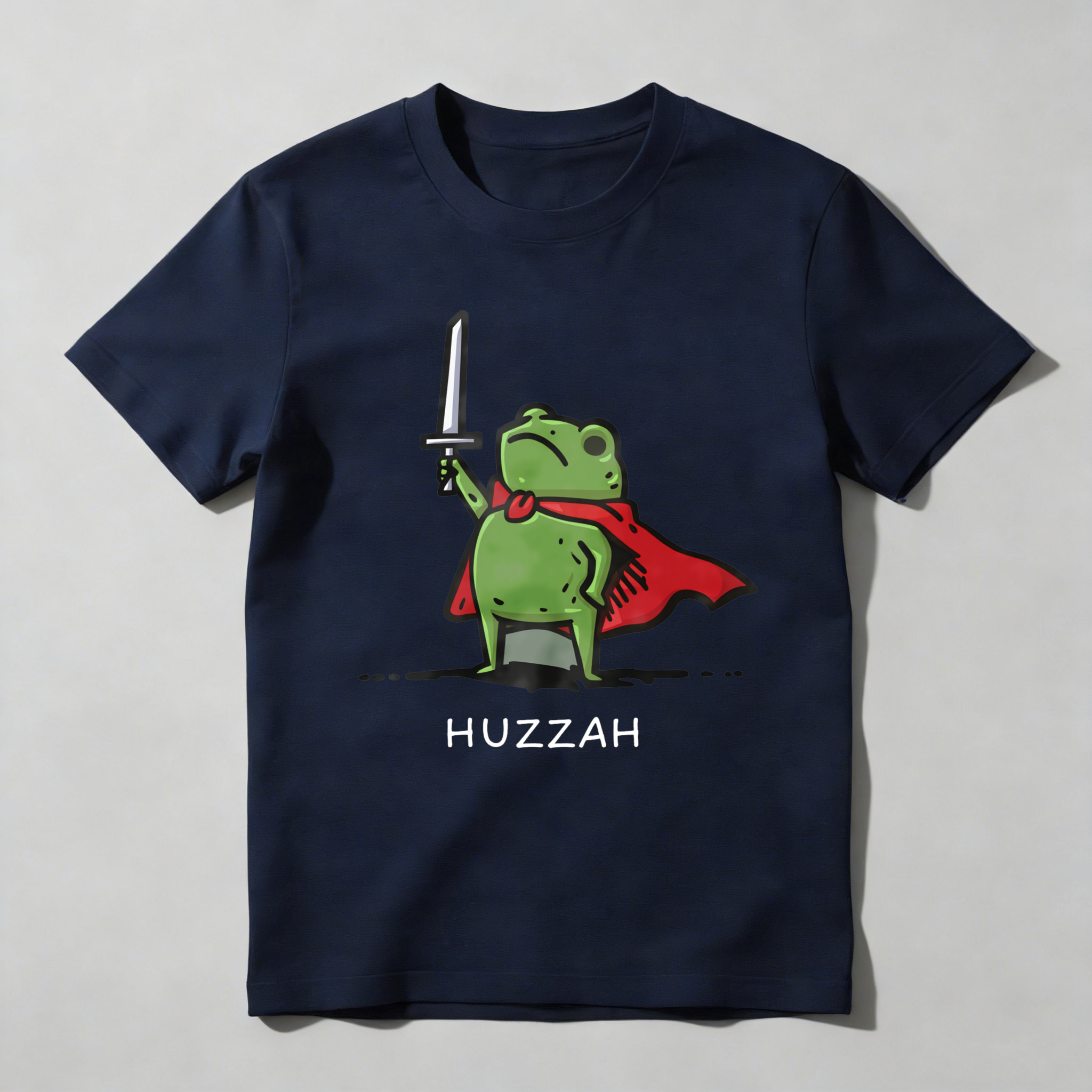 Dorawear™ Frog With Sword And Cape Huzzah T Shirt