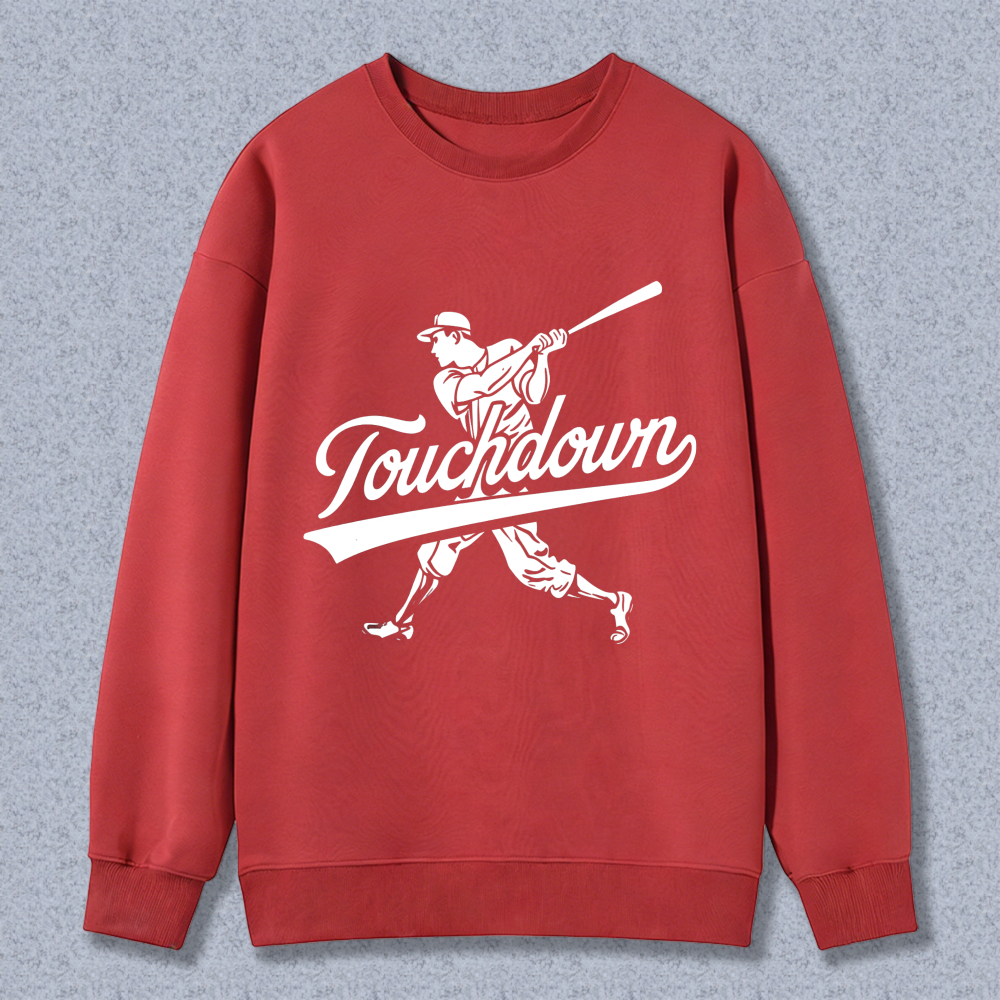 Dorawear™ Baseball Player Touchdown Unisex Classic Sweatshirt