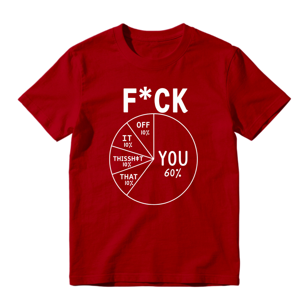 Funny Pie Chart Humor Graphic Unisex Classic T-shirt