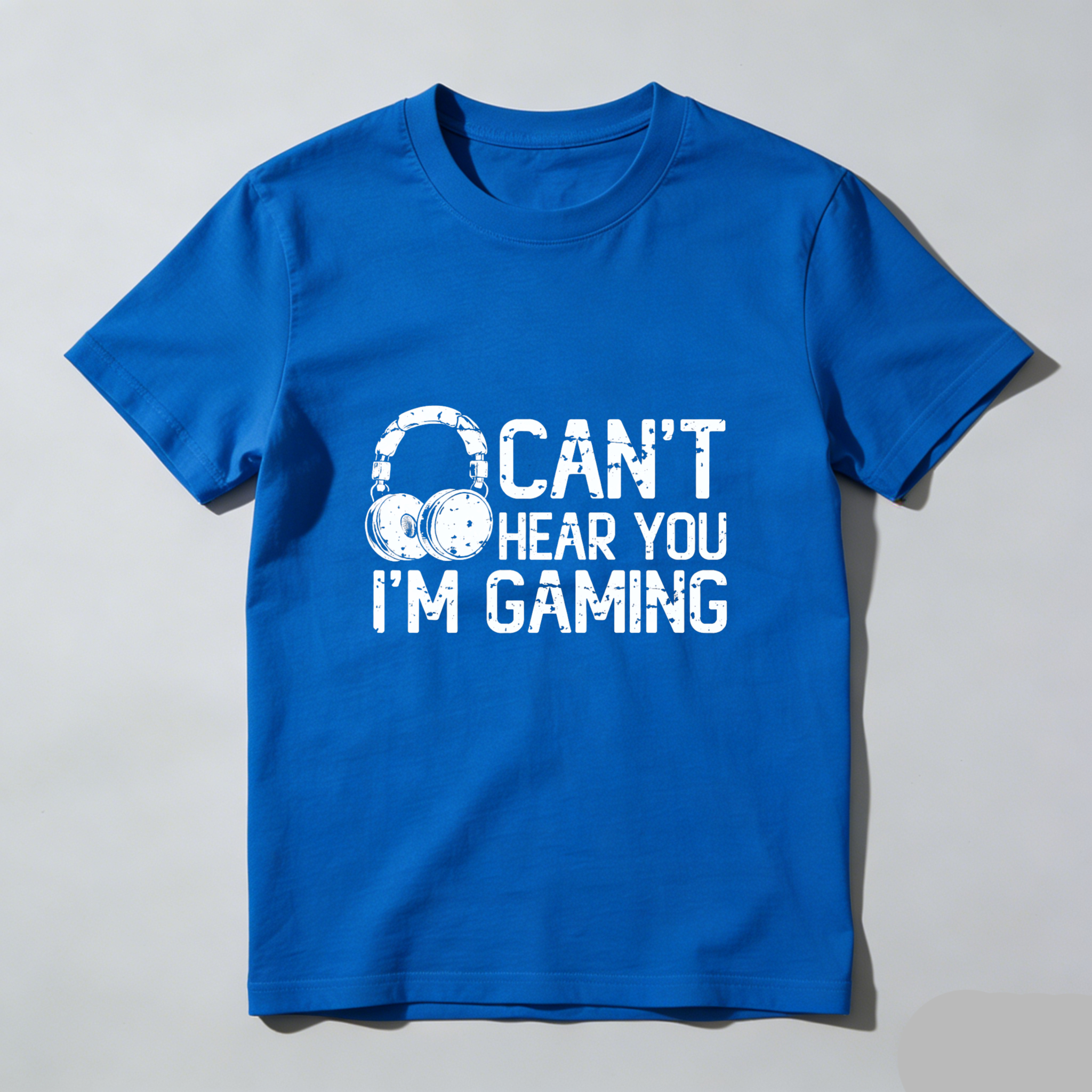 Dorawear Can't Hear You Im Gaming Pure Cotton Short Sleeve T Shirt
