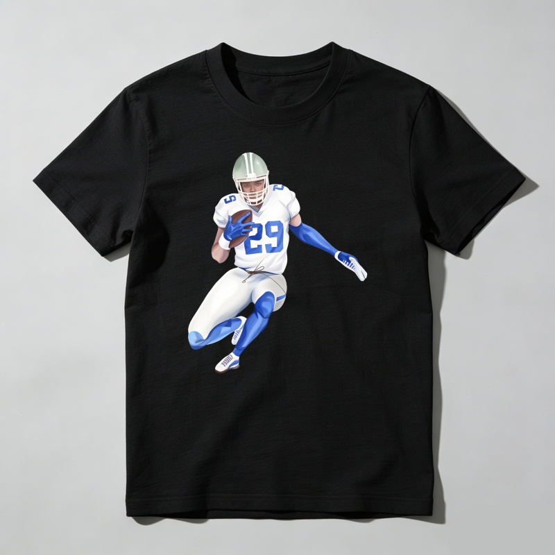 Dorawear™ Football Player In Action Uniform T Shirt