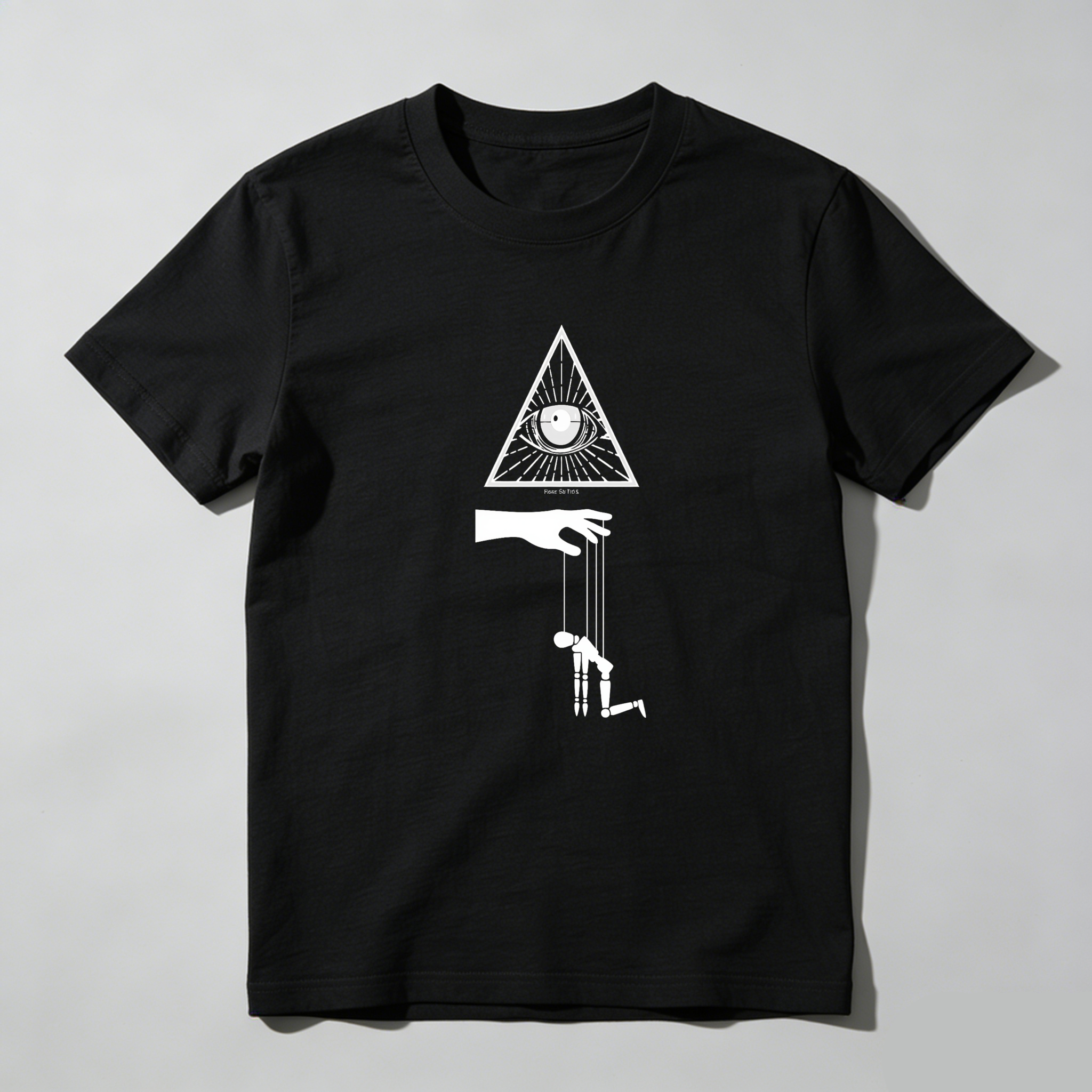 Dorawear™All Seeing Eye Puppet Master Control Symbol  T Shirt