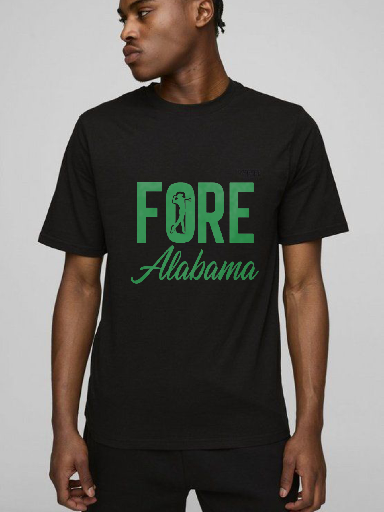Dorawear™Fore Alabama Golf Design T Shirt