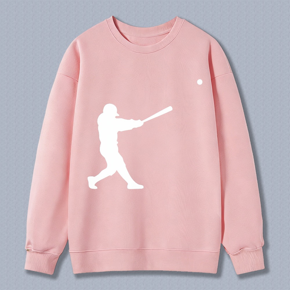 Dorawear™ Baseball Player Silhouette Unisex Classic Sweatshirt