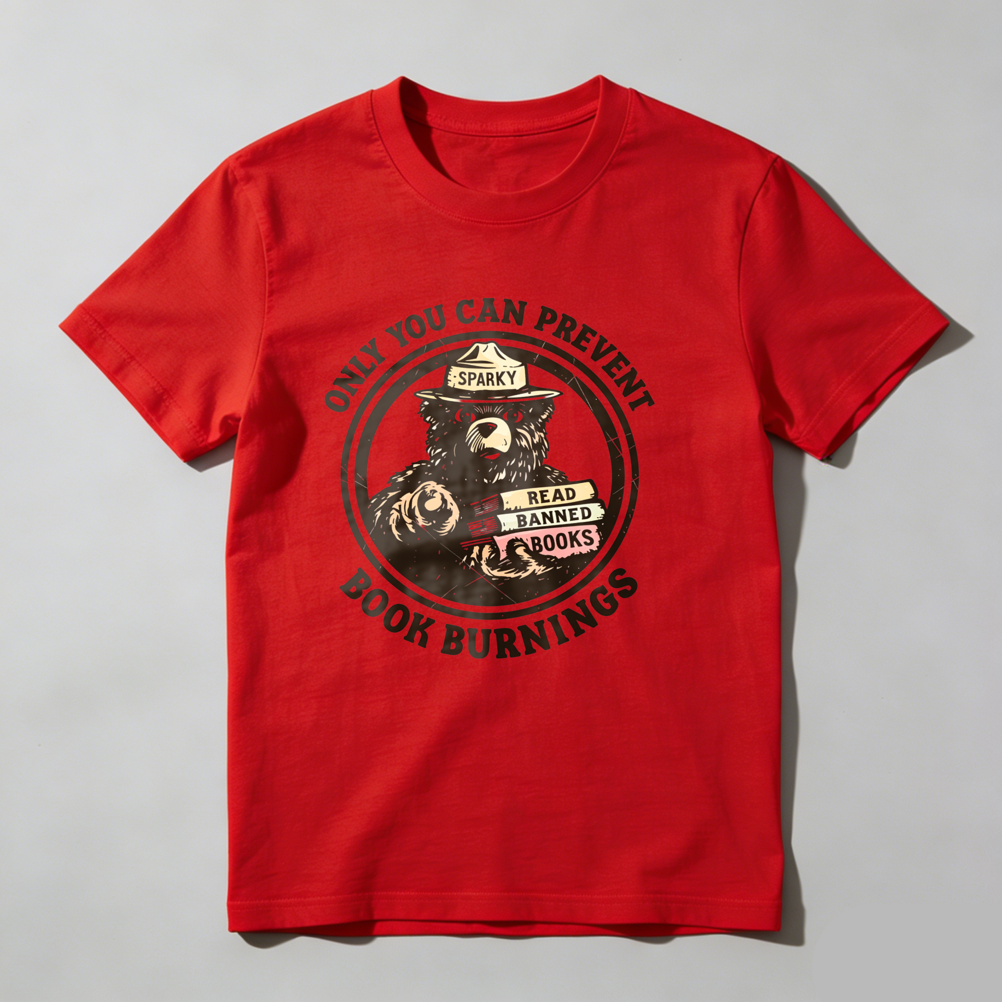Dorawear™ Only You Can Prevent Book Burnings T Shirt