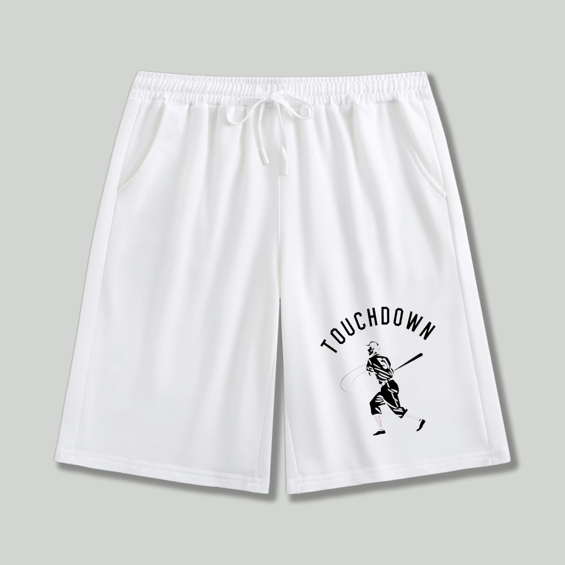 Dorawear™ Touchdown Baseball Player Graphic Shorts-Dorawear