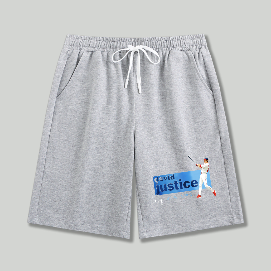 Dorawear™ David Justice Baseball Player Graphic Shorts-Dorawear