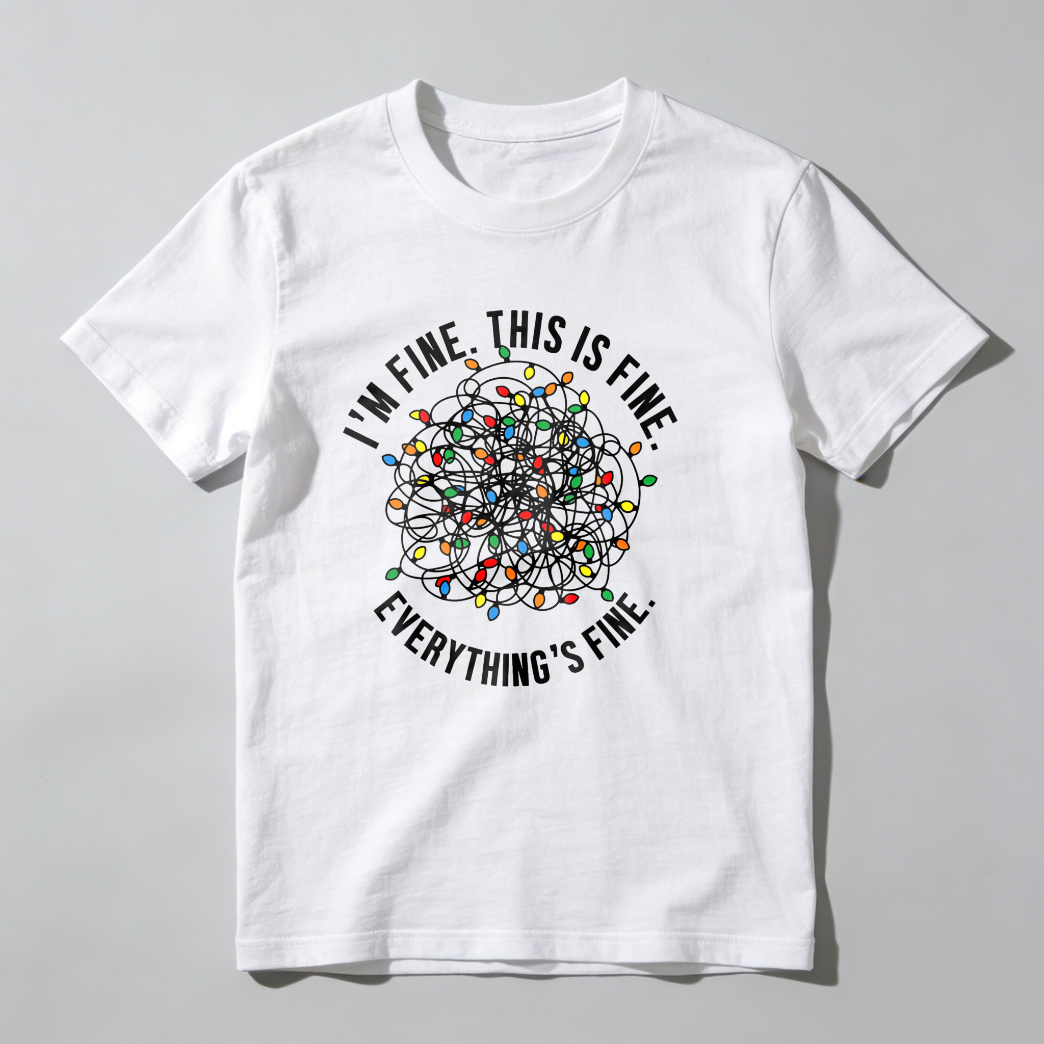 Dorawear I'm Fine This Is Fine Everything's Fine T Shirt