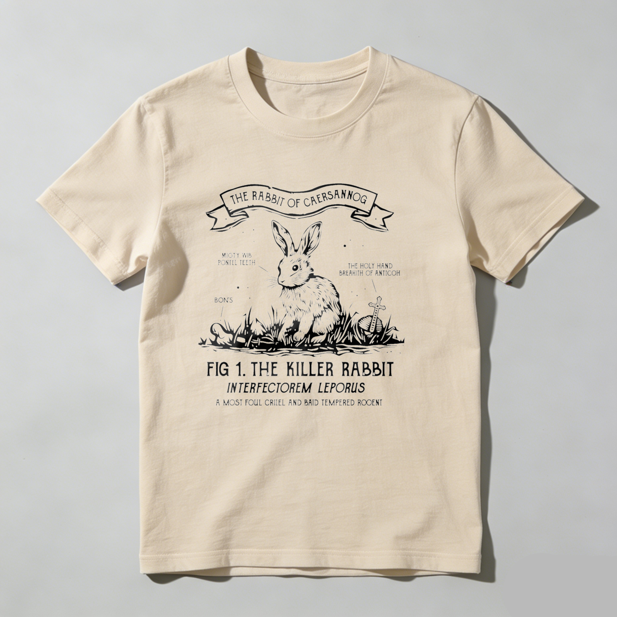 Dorawear The Rabbit Of Caerbannog Killer Rabbit T Shirt