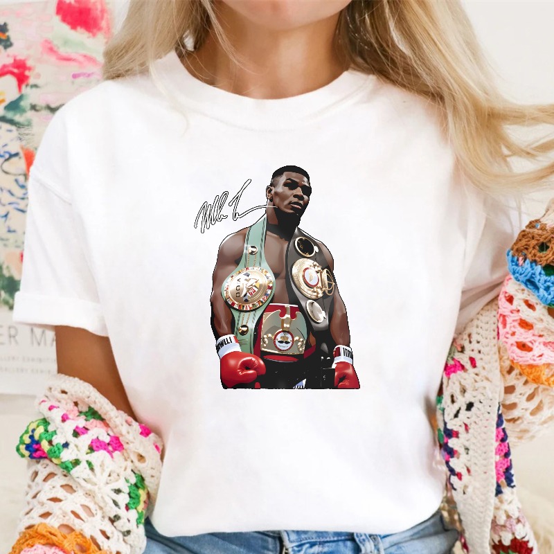 Boxing Champion With Championship Belts And Signature Unisex Classic T-shirt