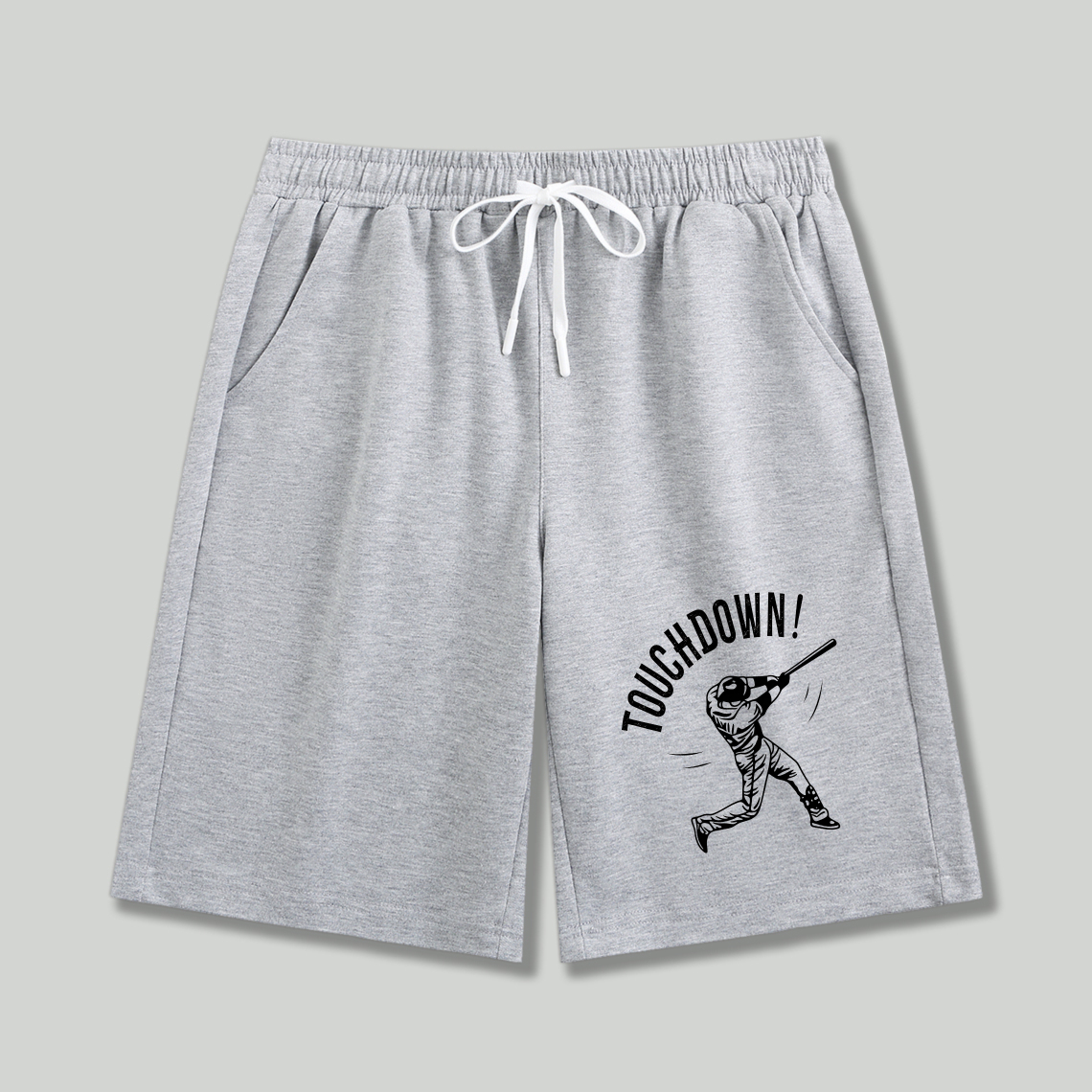 Dorawear™ Touchdown Football Player Graphic Shorts-Dorawear