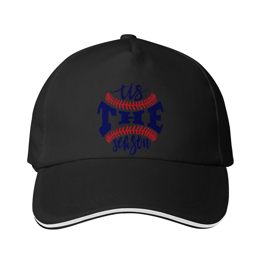 Dorawear™ Baseball Cap Tis The Season Baseball Stitch Design For Sports And Casual Wear