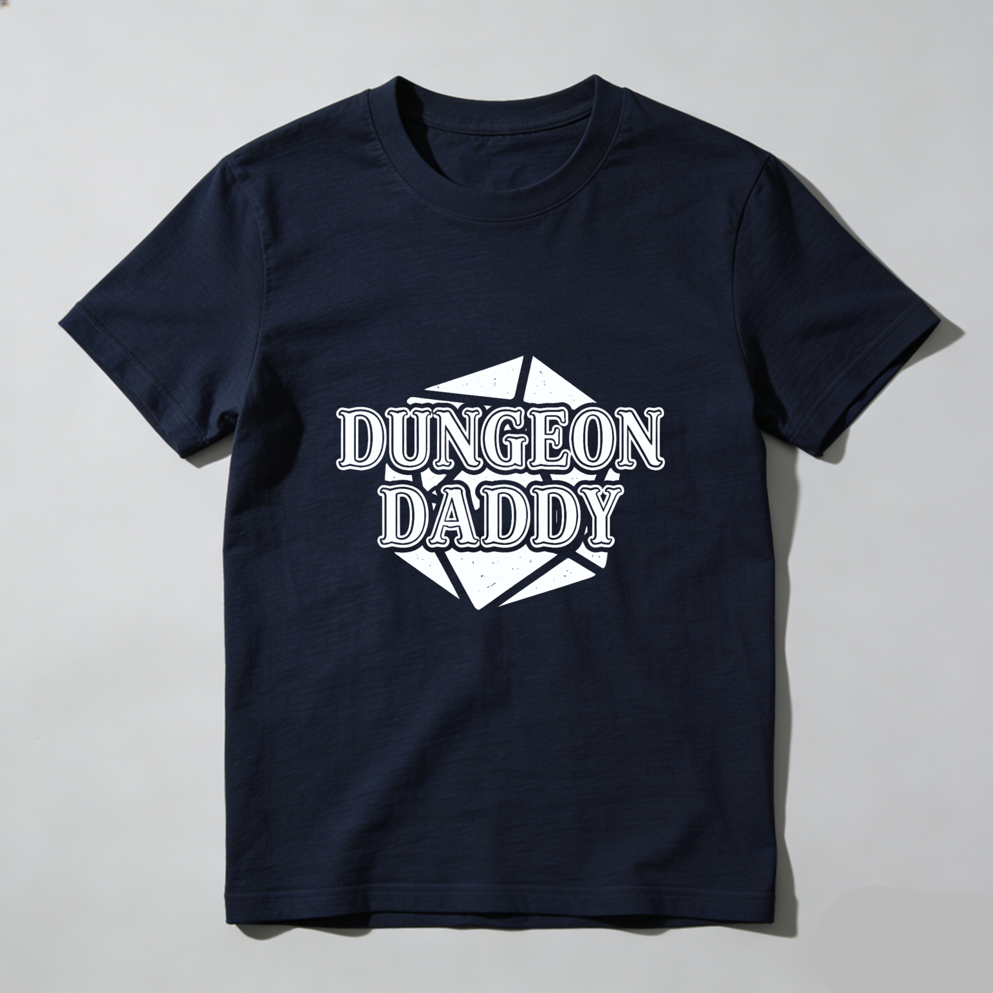 Dorawear™ Dungeon Daddy Dice Design Pure Cotton Short Sleeve T Shirt-Dorawear