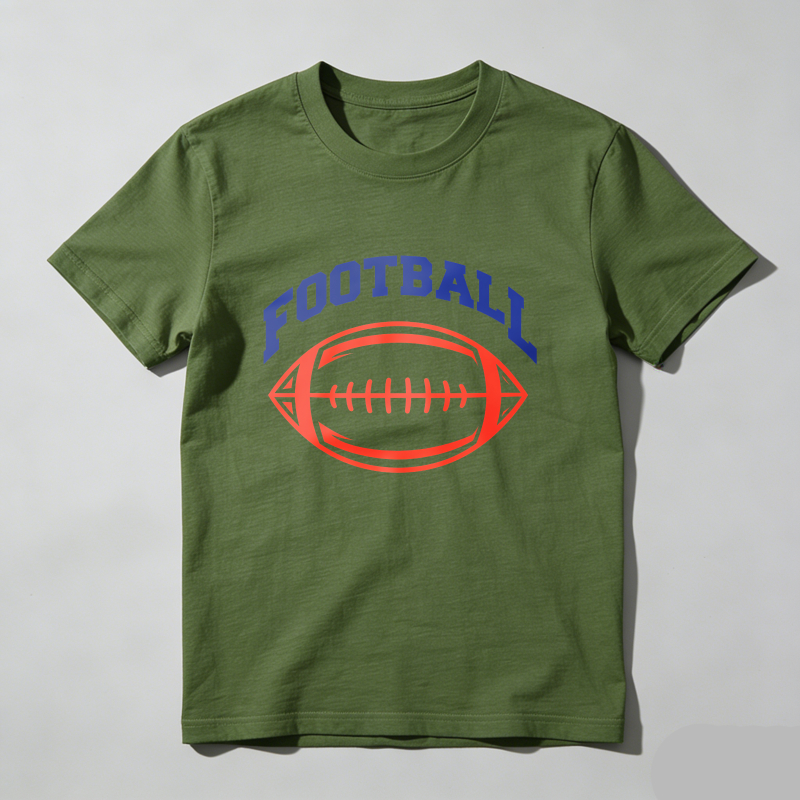 Dorawear™ Football Ball Design Print T Shirt
