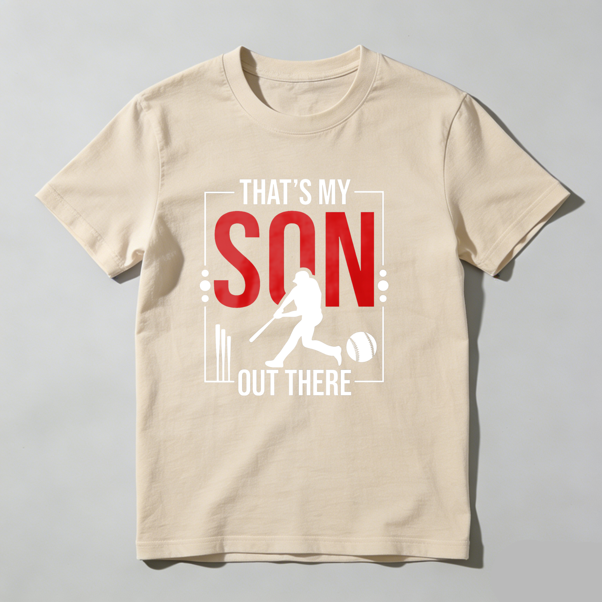 Dorawear™ That's My Son Out There Baseball  T Shirt