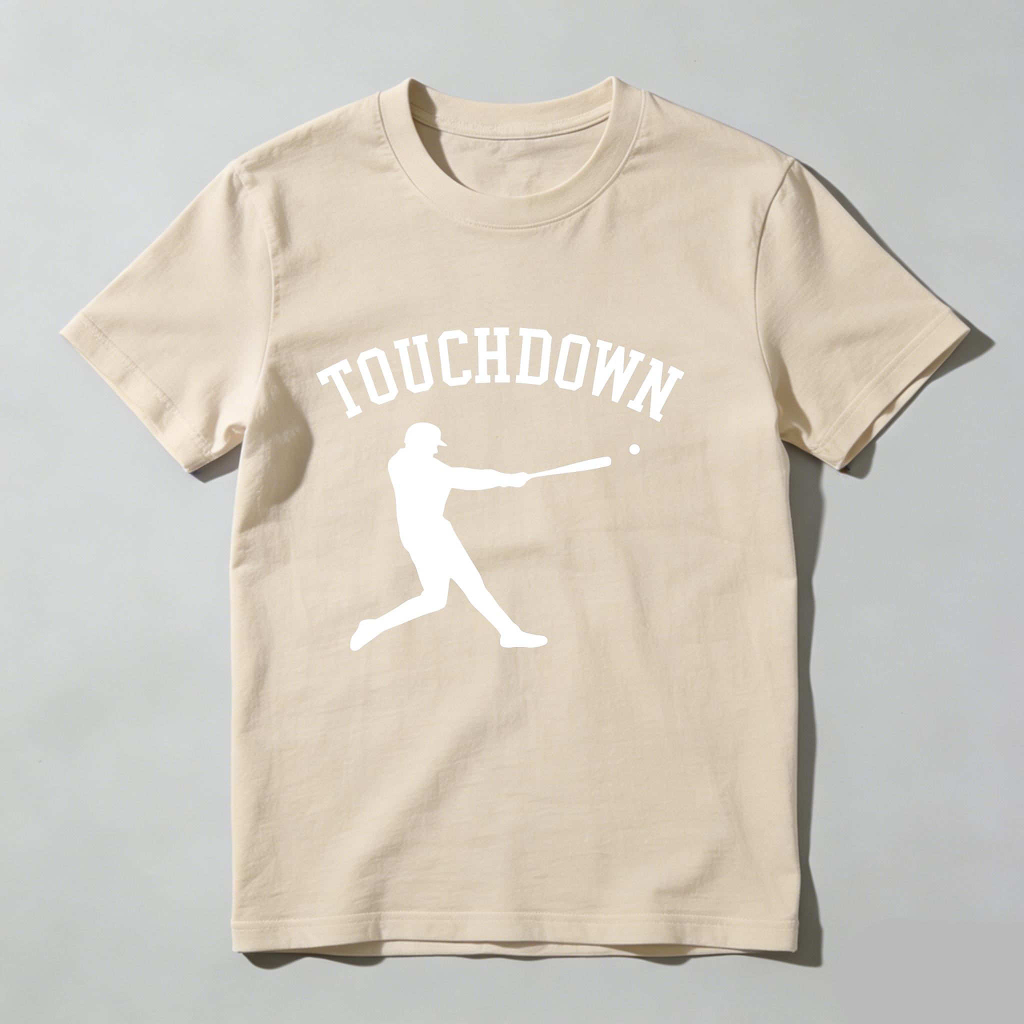Dorawear™ Touchdown Baseball Player Swing Action T Shirt